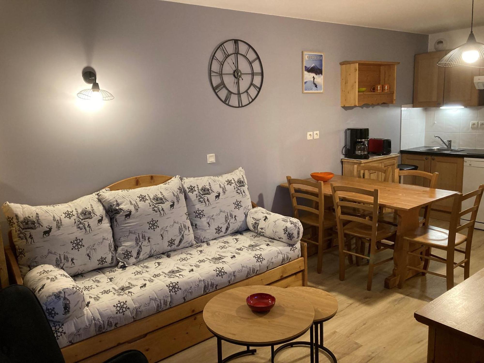 A203- Appartement 2 Pieces Cabine 6 Personnes Orcières Kültér fotó